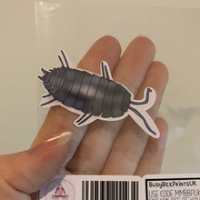 Load image into Gallery viewer, Sticker - Tropical Grey Woodlouse
